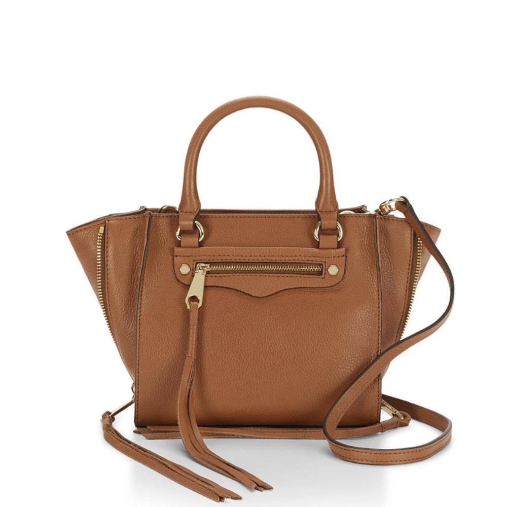 NWT Rebecca Minkoff Side Zip Mini Regan Satchel